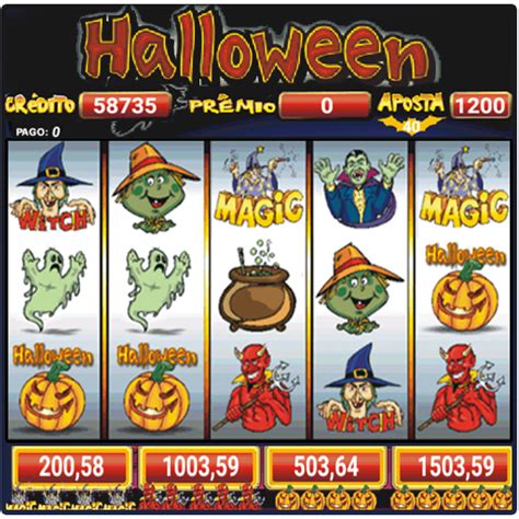 jogos de slots halloween gratis